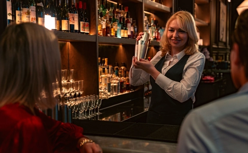 Przy barze czy ladzie