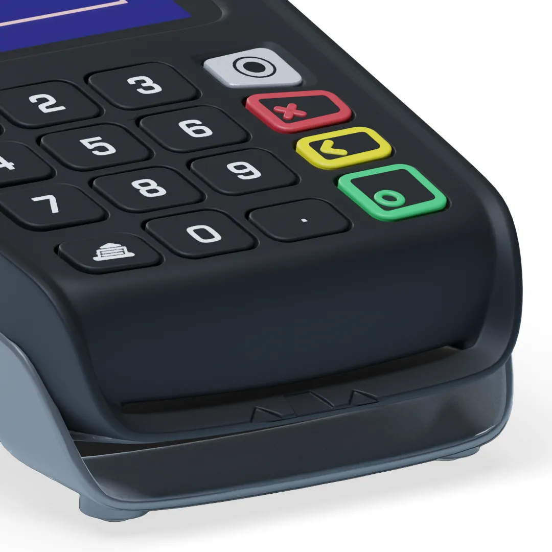 Ingenico Desk 5000 mobilny terminal płatniczy przyciski