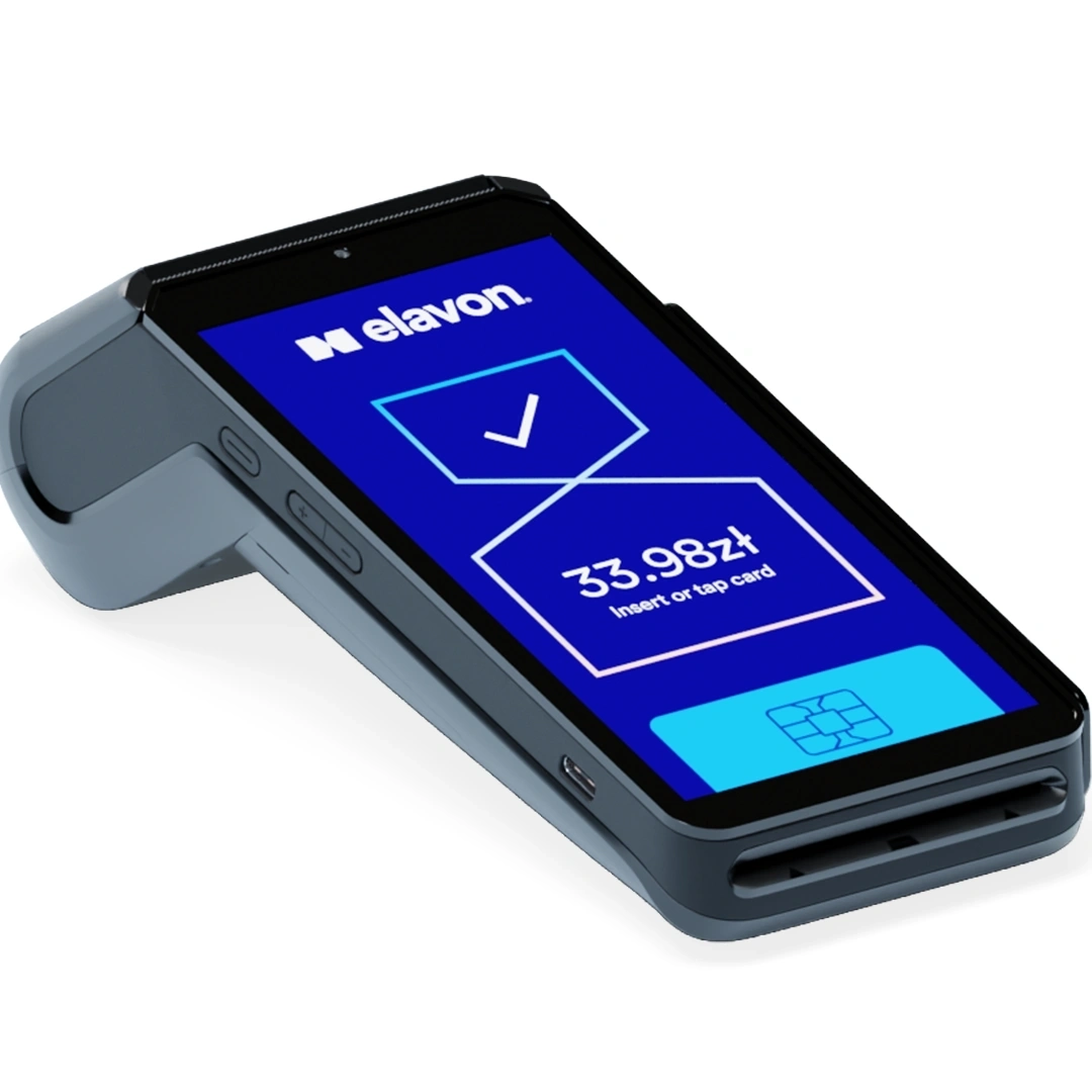 Mobilny terminal DX8000 bokiem