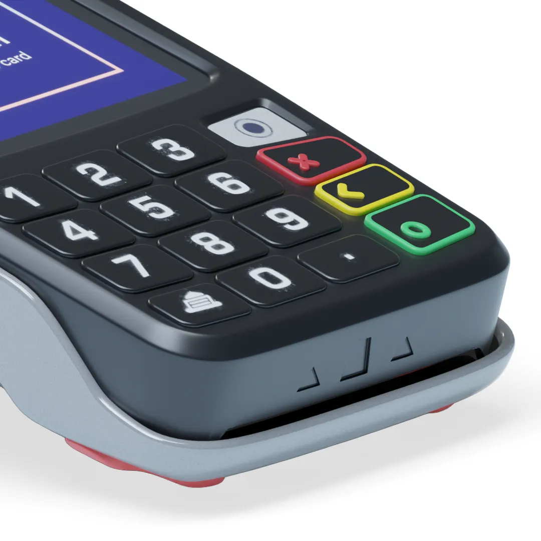 Ingenico Move 5000 mobilny terminal płatniczy przyciski