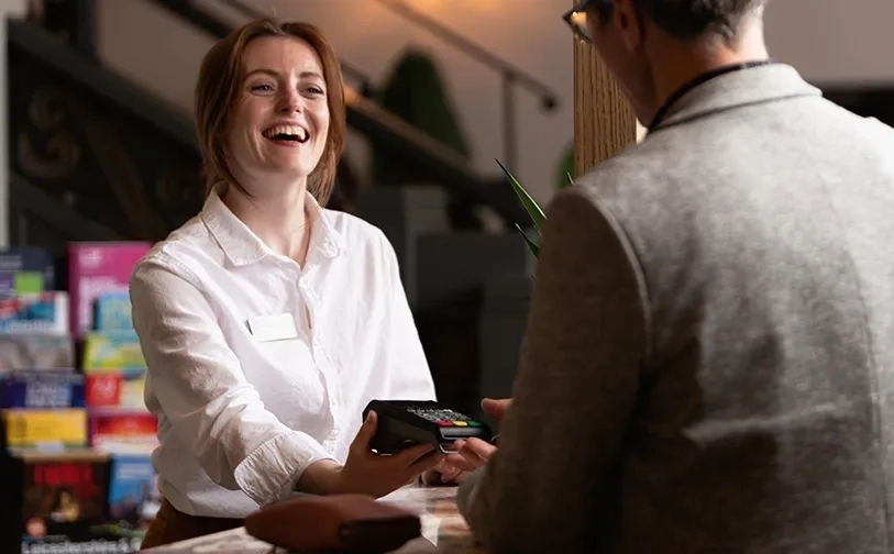 Płatność w recepcji